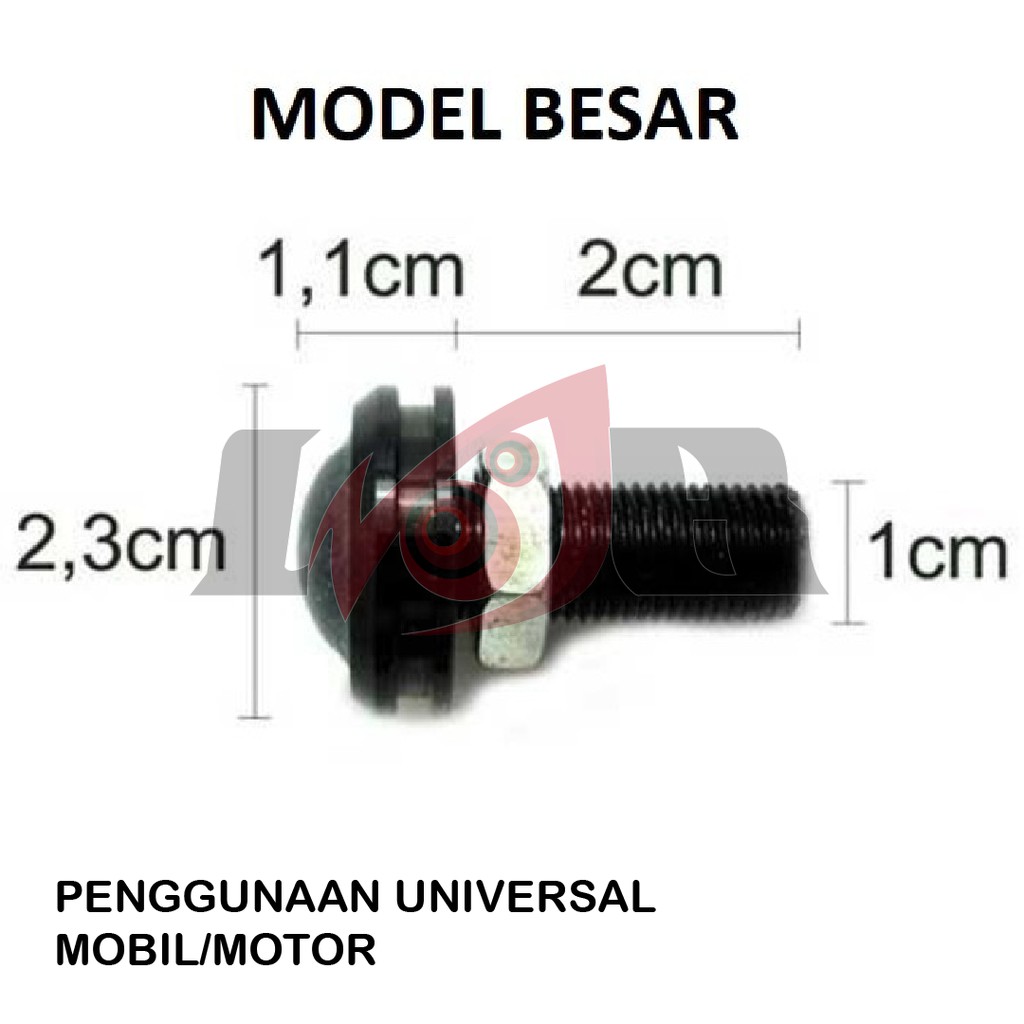 Lampu LED Eagle Eyes Mata Elang DC 12v Variasi Motor