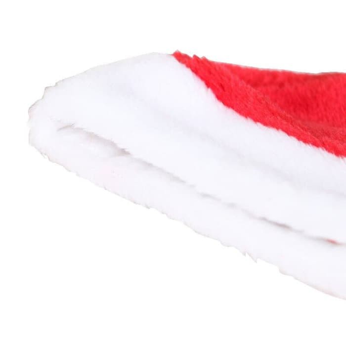 XHBT Topi Natal Dewasa Anak Bulu Tebal Sinterklas Santa Claus