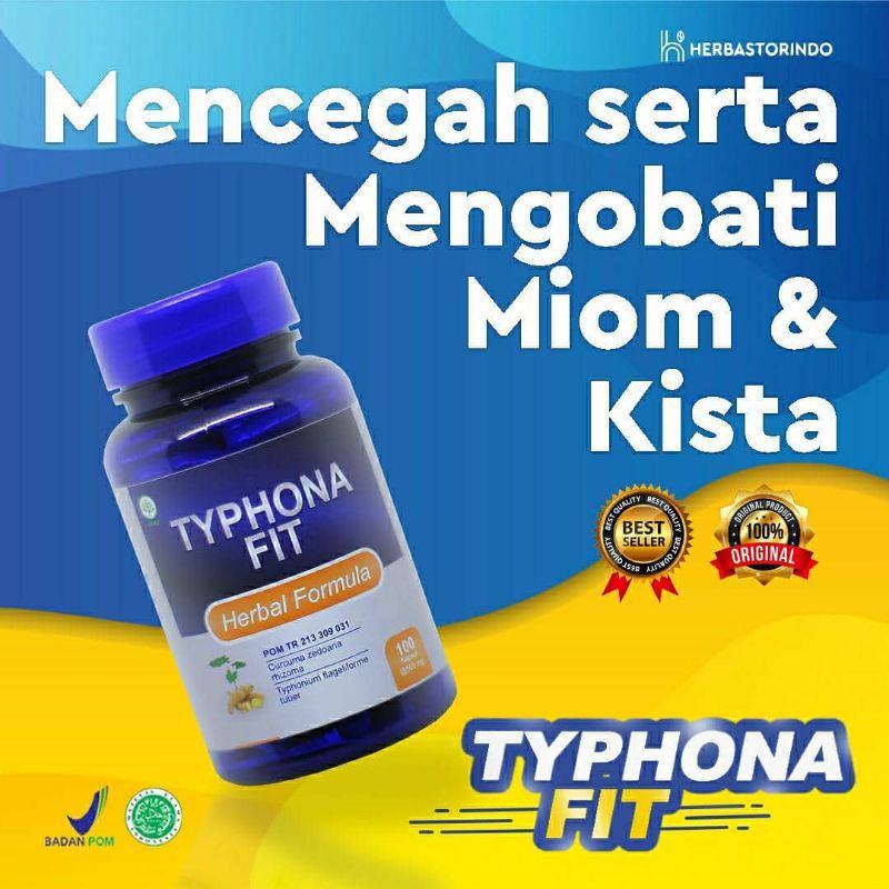 TYPHONA FIT OBAT HERBAL UNTUK TUMOR, KISTA, MIOM, KANKER ( PAYUDARA, SERVIK