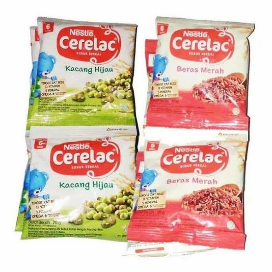Nestle Cerelac bubur bayi 1renceng (8sachet)