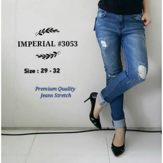 celana panjang jeans imperial #3053 size 29-32 jeans strech, premium quality IDR 260.000 good qualit