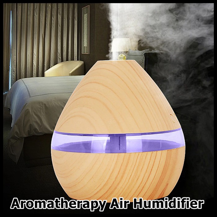 Taffware Aromatherapy Air Humidifier Wood 300ml Humi H218 Wooden