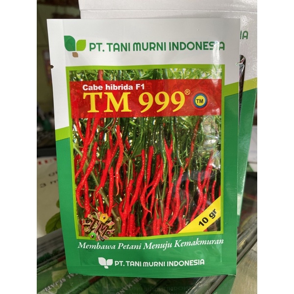 Bibit Cabe Hibrida TM 999/ Benih Cabe keriting TM 999