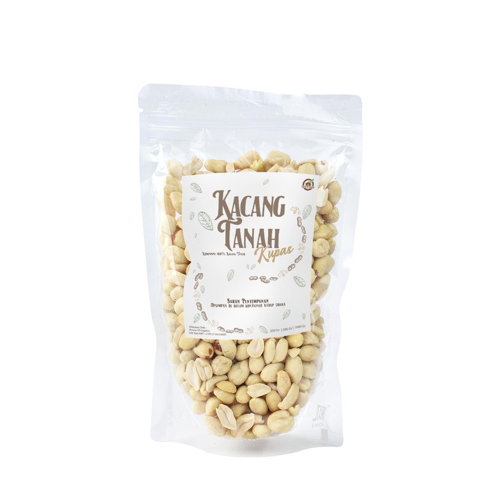 House Of Organix Kacang Tanah Kupas 250 Gr