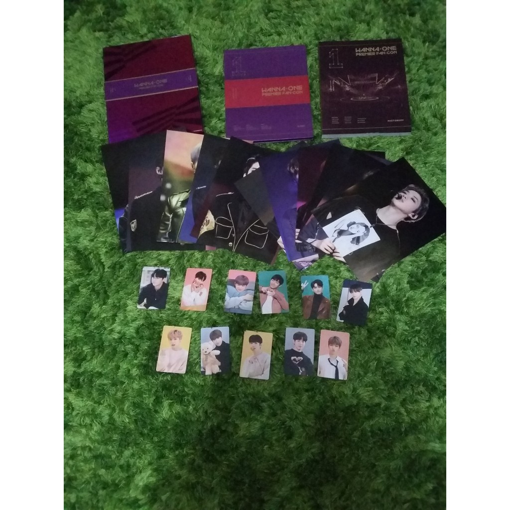 SHARING GOODS WANNA ONE PREMIER FAN CON FANCON DVD PHOTOBOOK MINI POSTER PC WOOJIN DAEHWI JISUNG SET