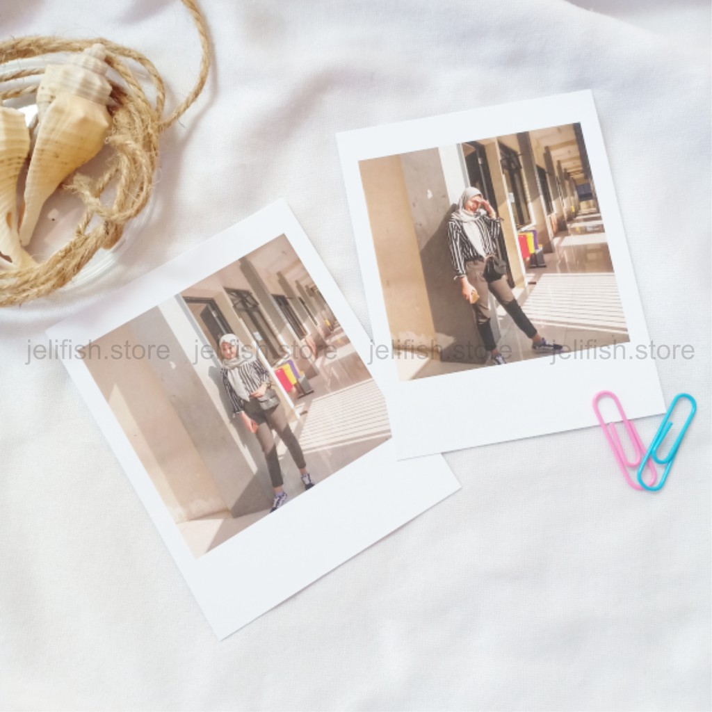 [❤️JELIFISH.STORE] CETAK FOTO POLAROID SQUARE