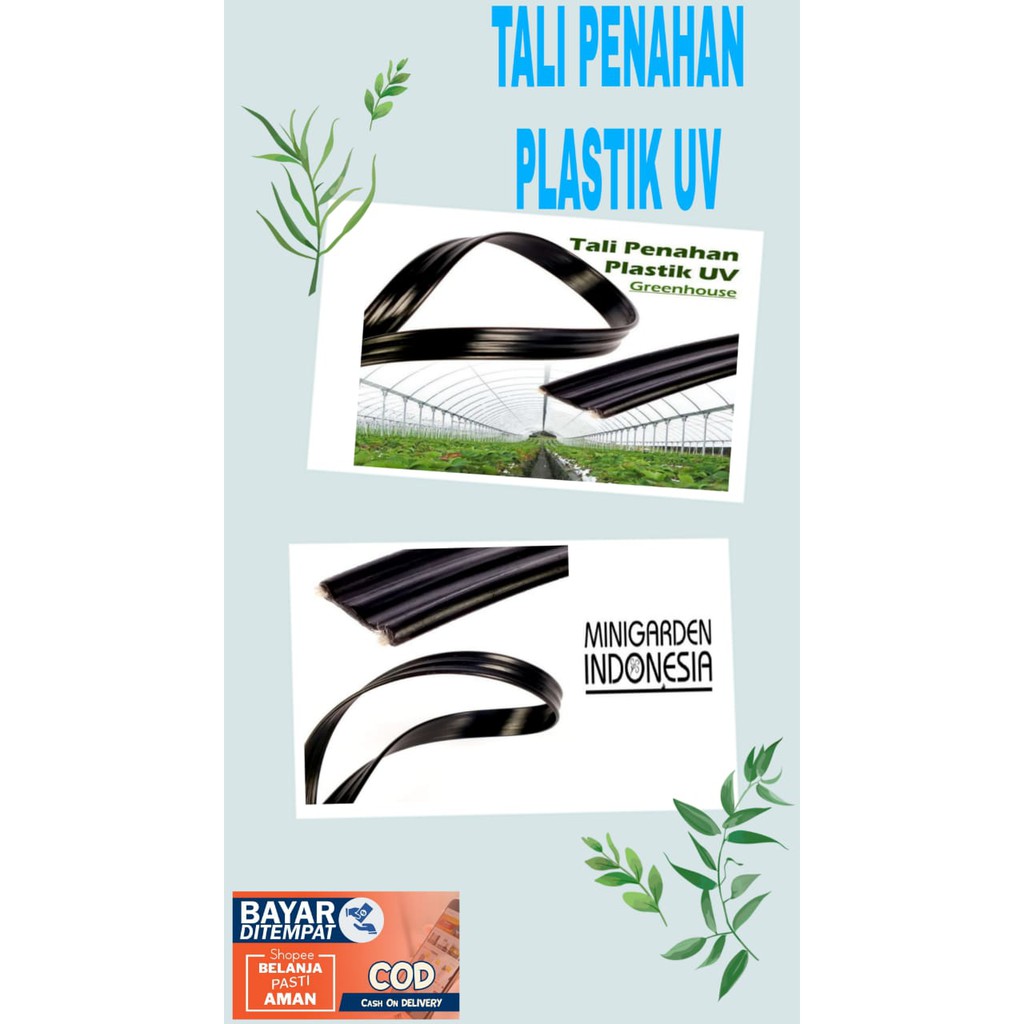 ECER TALI PENAHAN PLASTIK UV Pengaman Plastik UV - Plastic UV Bend penjepit green house