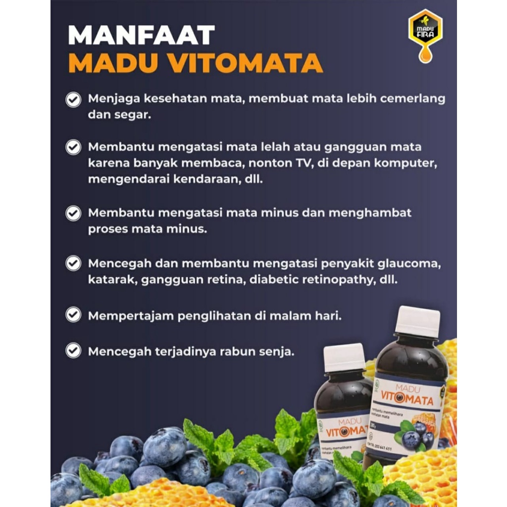 (BISA COD) MADU VITOMATA MADU VITOMATA KESEHATAN MATA MADU VITOMATA ASLI MADU VITOMATA ORIGINAL