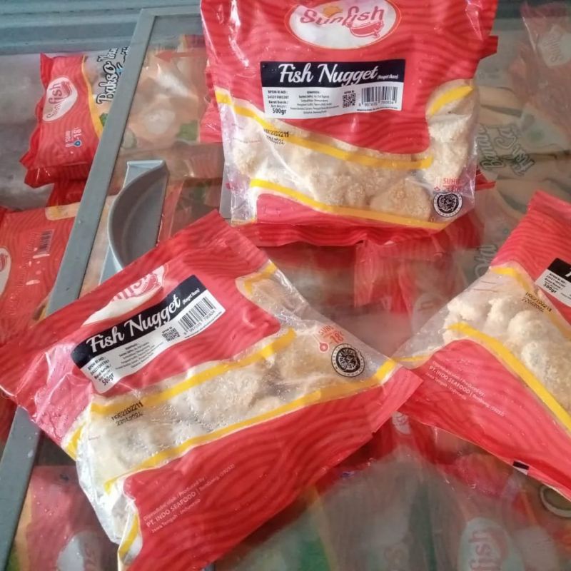 

Sunfish Fish Nugget, Ikan Bentuk Hati, Udang Gulung, Fish Soy, Bola Salmon 500g