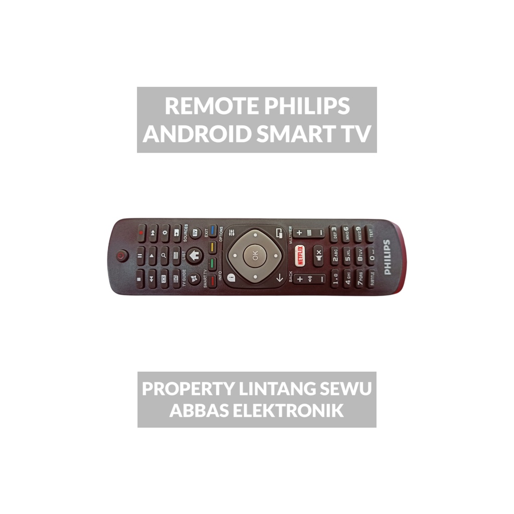 REMOT LCD TV SMART TV ANDROID PHILIPS ORIGINAL