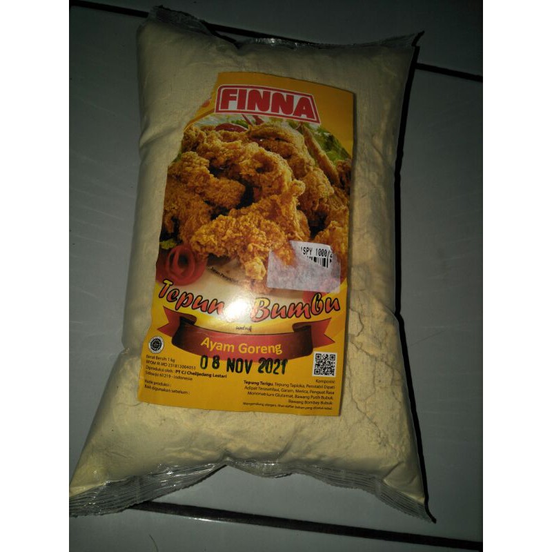 

TEPUNG BUMBU AYAM GORENG (MERK FINNA)