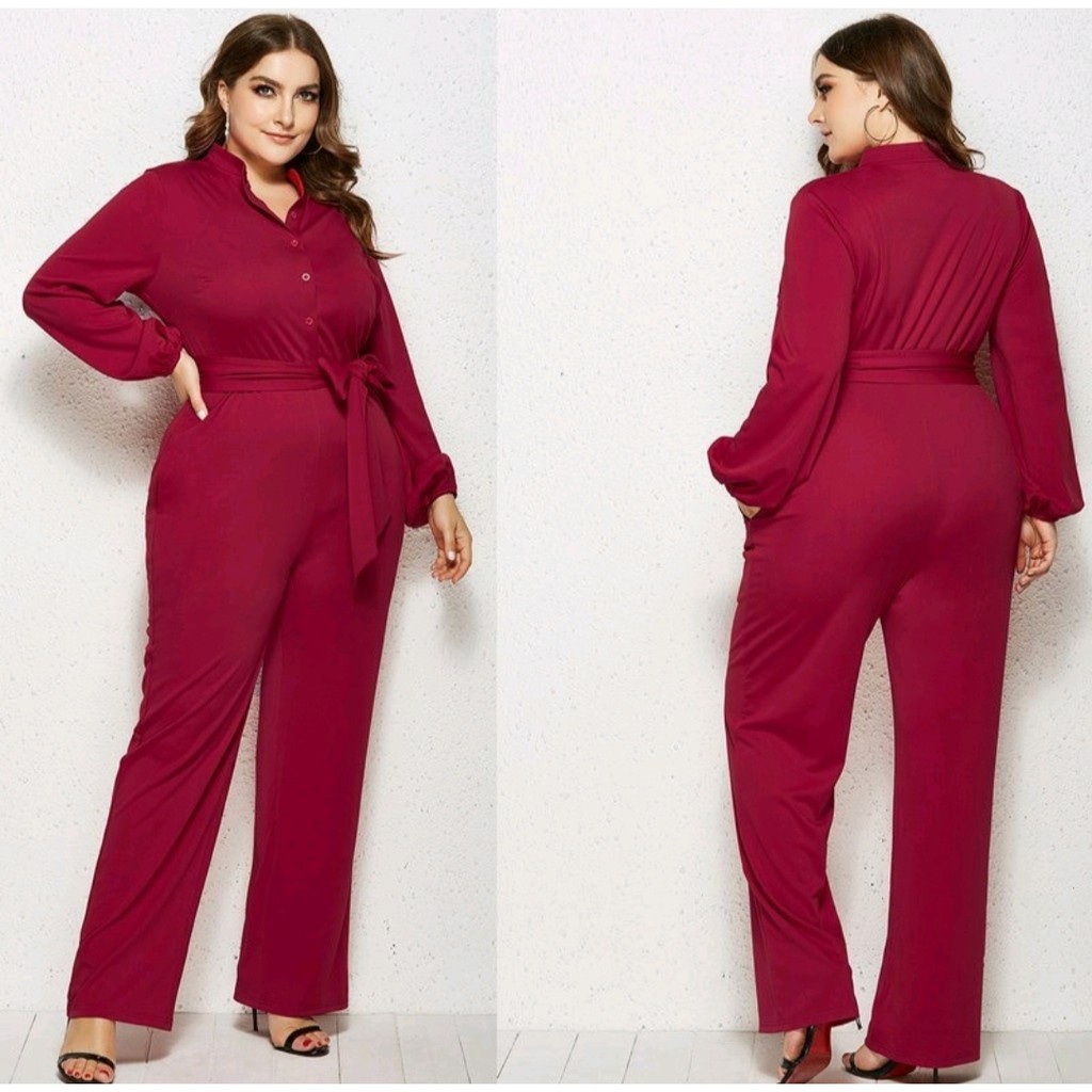 [GLFK] Jumpsuit Jumbo Terbaru 2023 / Pakaian Jumbo / Jumpsuit Wanita Kekinian / Baju Kodok Wanita Jumbo