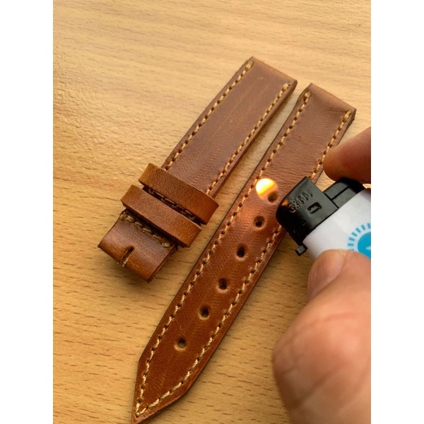 Strap Tali Jam Tangan Kulit Sapi Asli 18MM