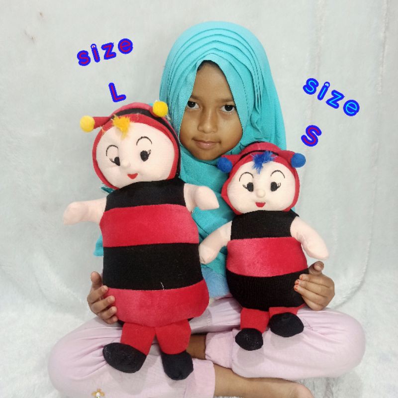 Boneka lebah Haci ukuran L murah 35cm