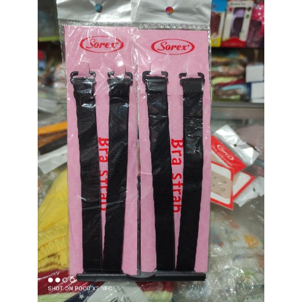 Sorex Bra strap dan Bra extension, tali Bra sorex asli