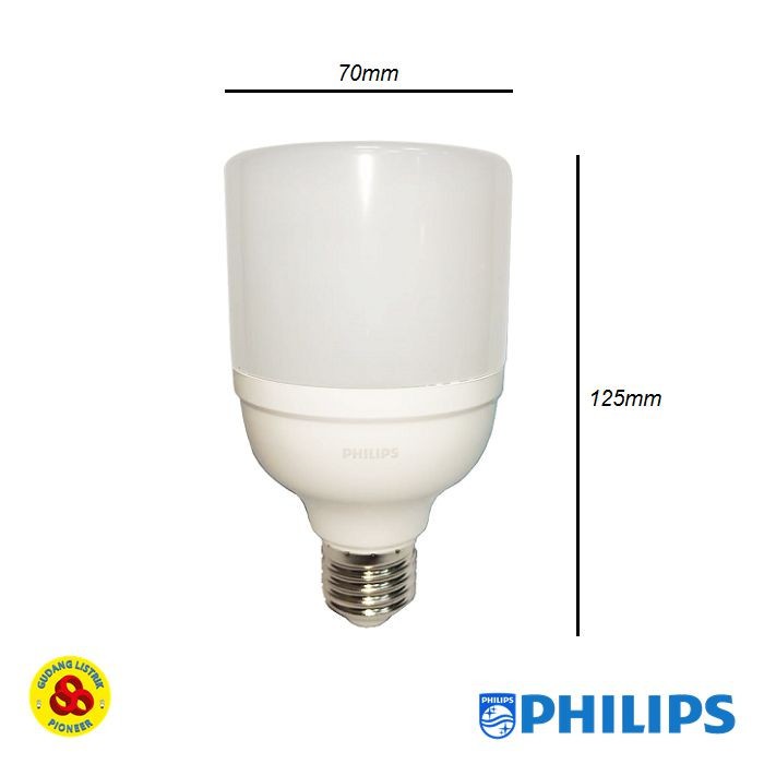 Philips Lampu LED Bright 17W Putih Mycare E27 Bohlam LED 17 Watt CDL