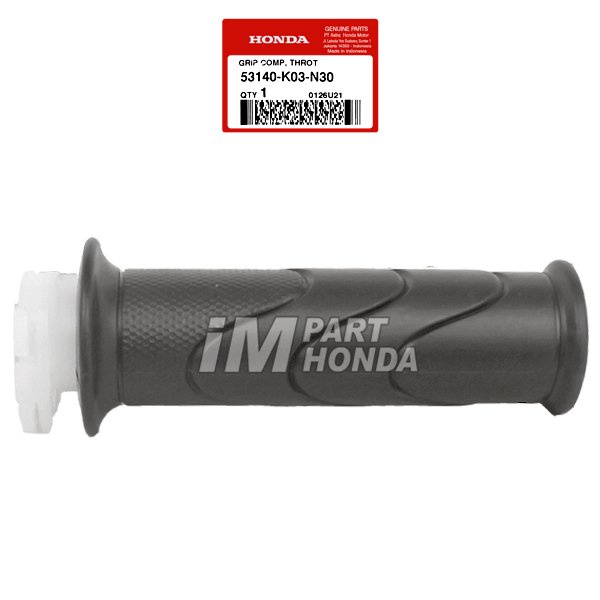 Hand Grip Karet Stang Kanan Revo Fi New Supra X 125 Fi 53140-K03-N30 Graciaz
