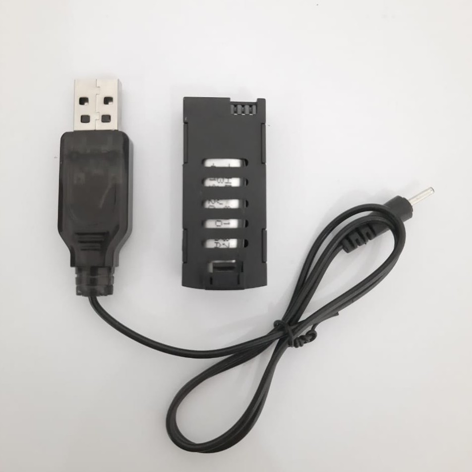 PAKET BATERAI+CHARGER DRONE XYRC/LF606/HDRC D2