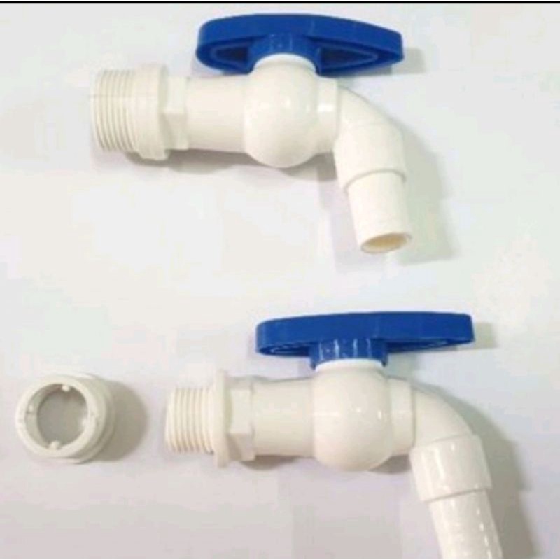 Kran Taman Plastik Kepala bisa dicopot uk 1/2 /kran PVC 2 way