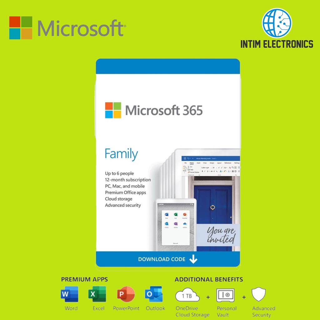 Jual Microsoft 365 Family ESD - Electronic Software Delivery (ESD ...