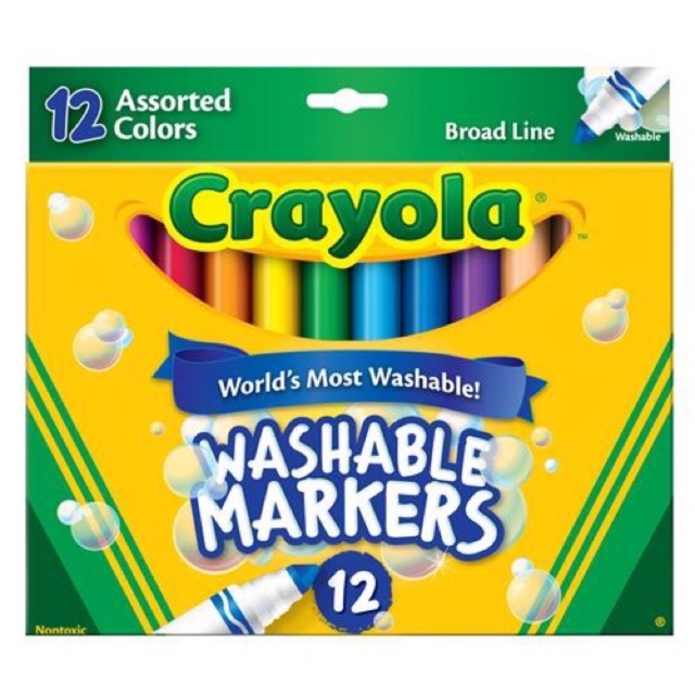 

Crayola ultra clean isi 12
