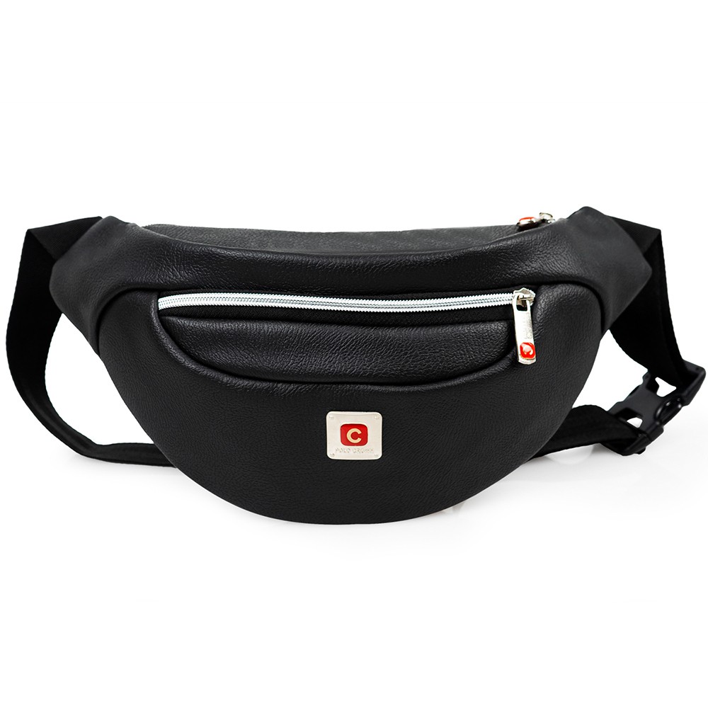 Tas Slempang Polo Crown Original Import Selempang Kulit Tas Selempang Pria Anti Air WaistBag Terbaru