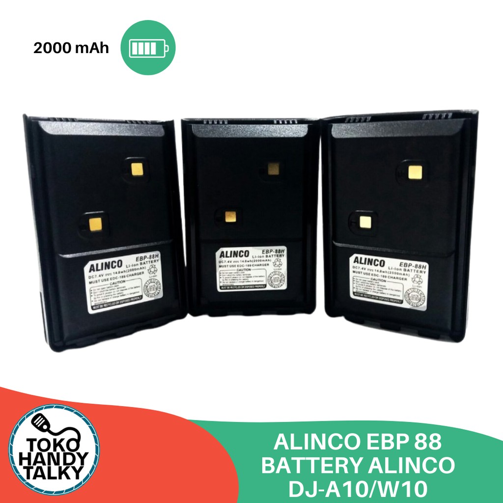 ALINCO HANDY TALKY EBP 88 BATTERY ALINCO DJ-A10/W10 NEW