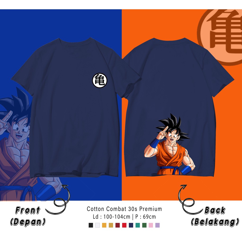 DRAGON BALL  / TERMURAH BAJU KAOS KATUN WANITA/ PRIA UNISEX LENGAN PENDEK / TUMBLR TEE /  OVERSIZE