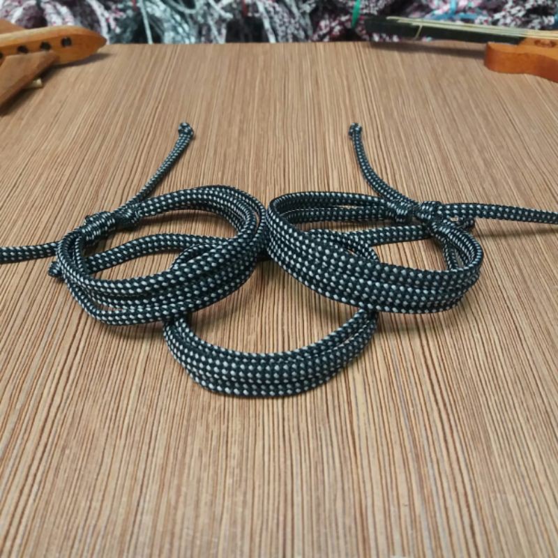 gelang tali 3 rangkap/gelang prusik pipih/gelang handmade