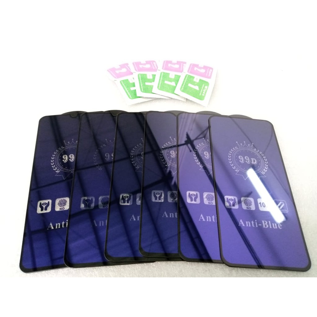 Tempered Glass Blue Light Iphone 11 11 pro 11 pro max anti gores 99D anti radiasi full cover lem