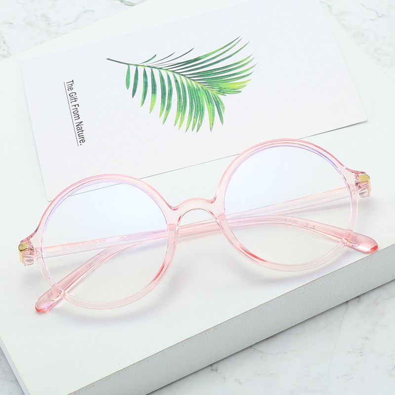 Retaily K403 Kacamata Bulat Wanita Kacamata Unisex Fashion Korea