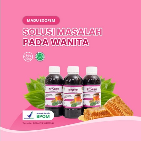 Madu Exofem Obat Herbal Manjakani Keputihan Bau Tak Sedap