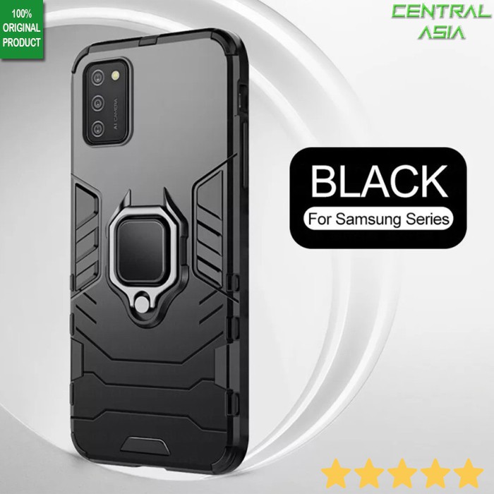 [Premium] Ring Armor Case Samsung A02s