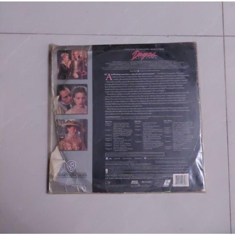 Kaset Laser disc Dangerous