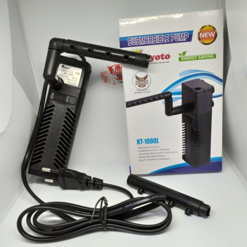 filter aquarium internal kyoto 1000L 3watt mini filter