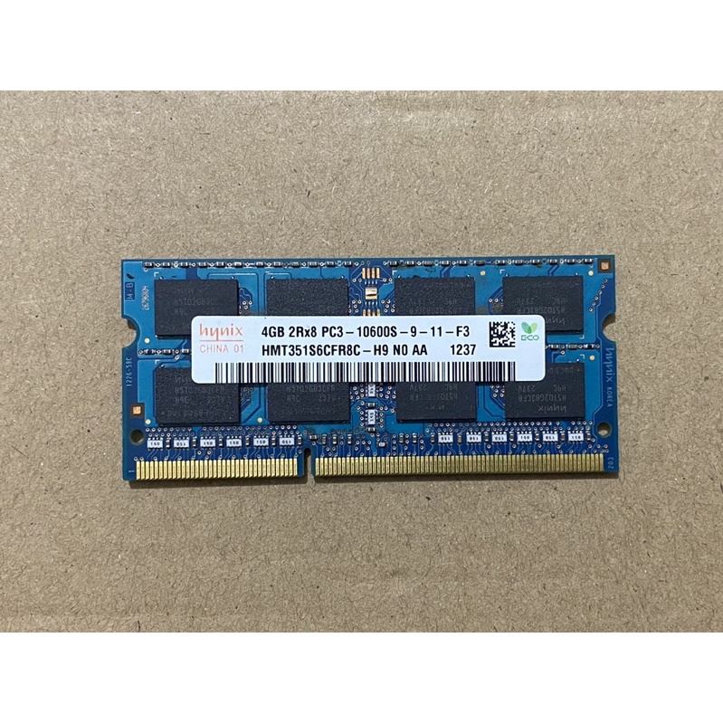 Memori RAM Laptop Sodimm Hynix DDR3 4GB PC3-10600S Second