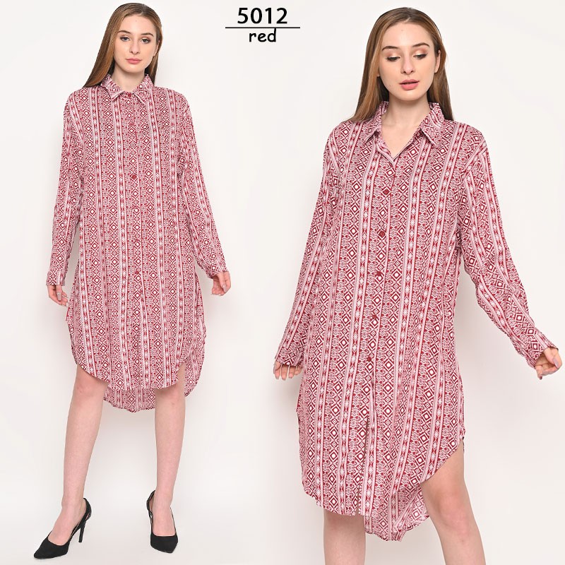 ARENA - Abstract Tunic / Longshirt Wanita