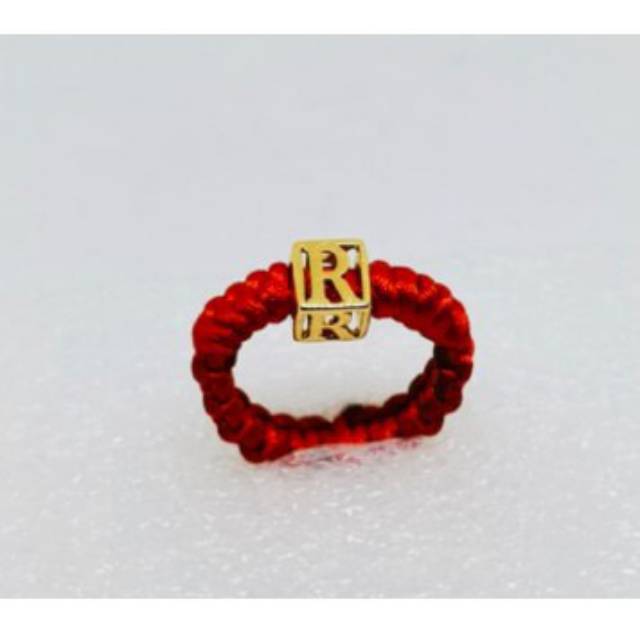 [NEW PRODUK] Cincin rajut huruf //cincin inisial //cincin abjad //cincin alphabet //