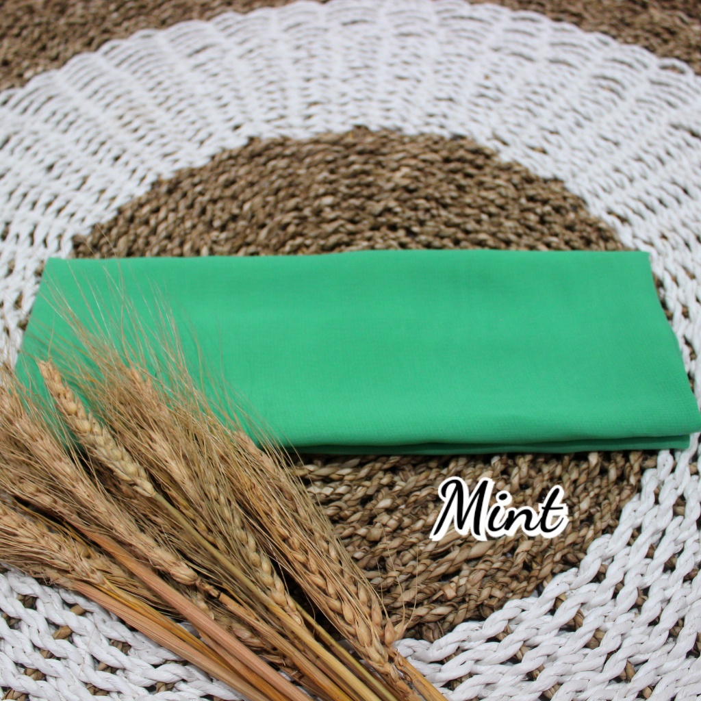 Selendang Sifon Hycon / Senteng 2.4m/ Selendang Bali / Senteng-Mint