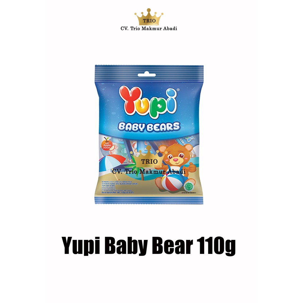 

Permen Yupi Baby Bears 110g