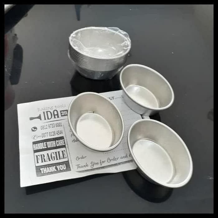 cetakan bolu bika ambon/loyang bolu oval