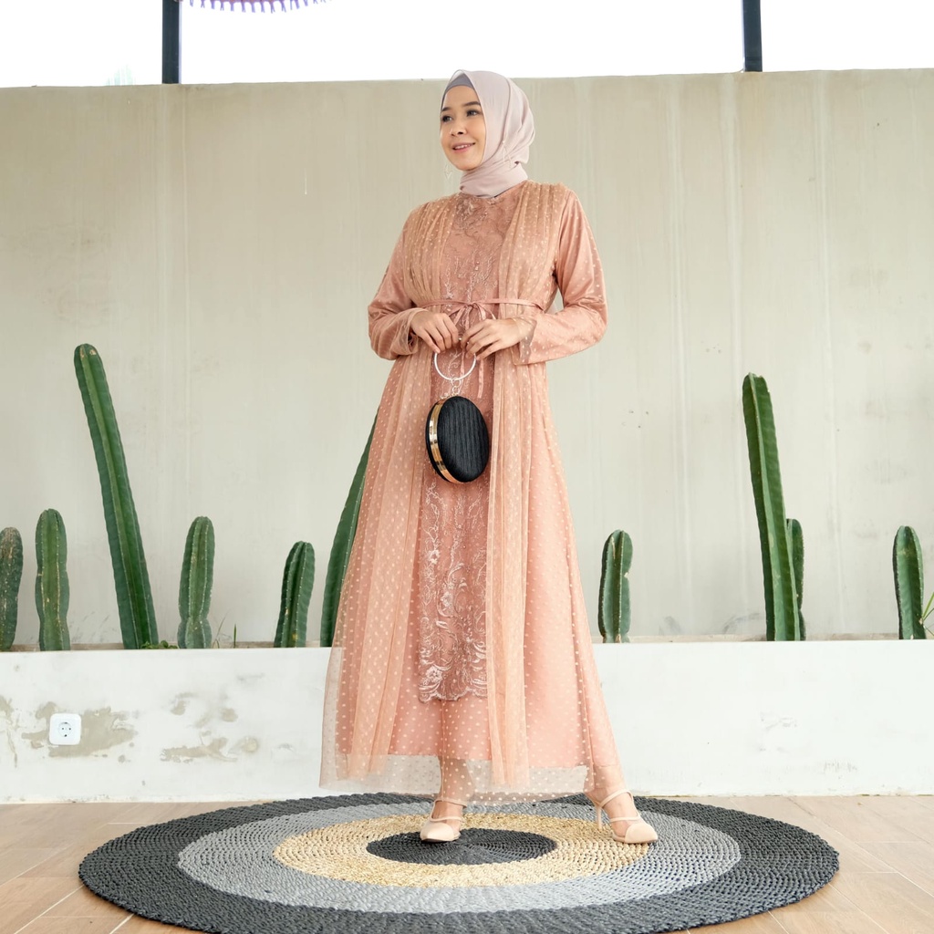 RAYADAY DRESS / DRESS SERAGAMAN / BRIDESMAID / LAMARAN / KONDANGAN