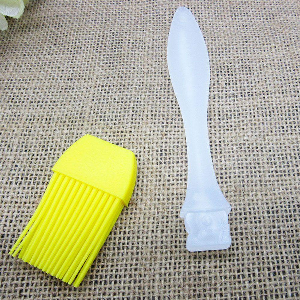 Preva 4pcs Warna Random BBQ Basting Oil Brush Dapur Cream Pastry Anti Lengket