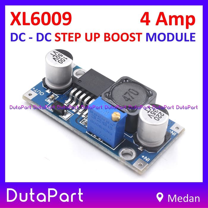 XL6009 4A Adjustable DC-DC Step Up Boost Converter Booster DC Module