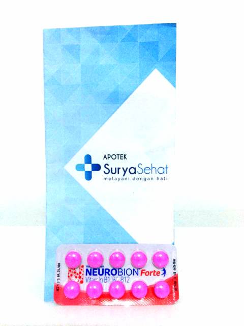 Neurobion Forte isi 10 tablet - neurobion pink