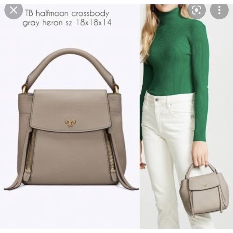 Tory Burch Half Moon Bag