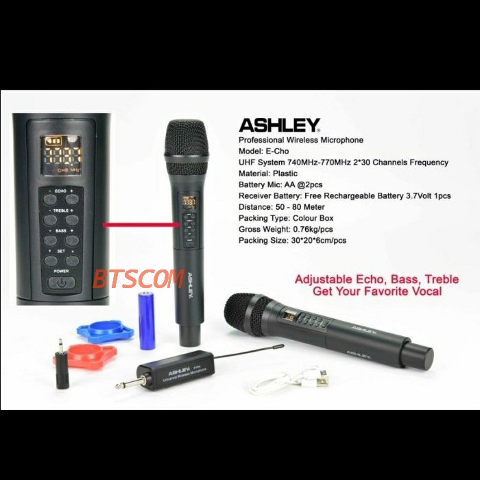 Mic WIRELESS ASHLEY ECHO