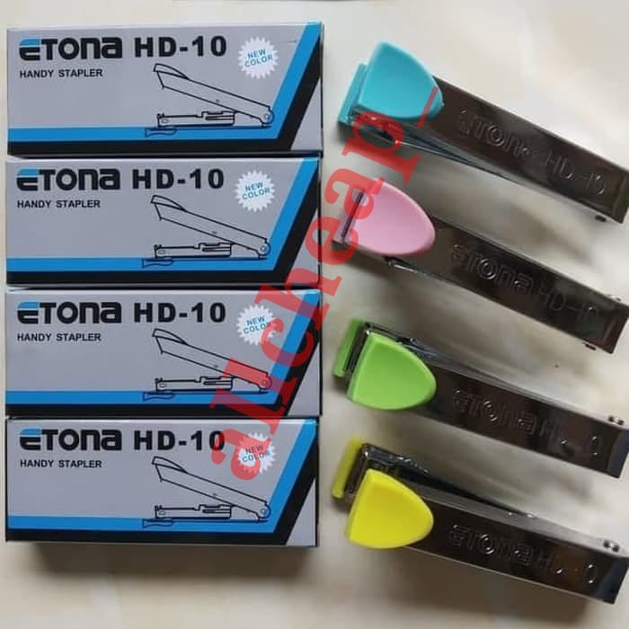 MESIN Handy stapler hekter staples etona HD 10