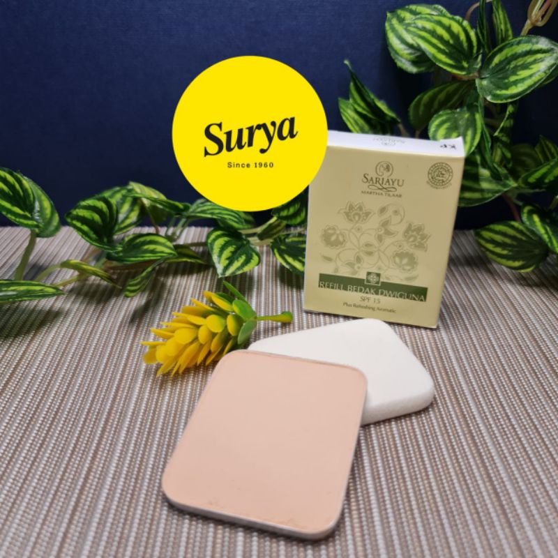 Sariayu Bedak Dwiguna SPF 15 plus refreshing aromatic