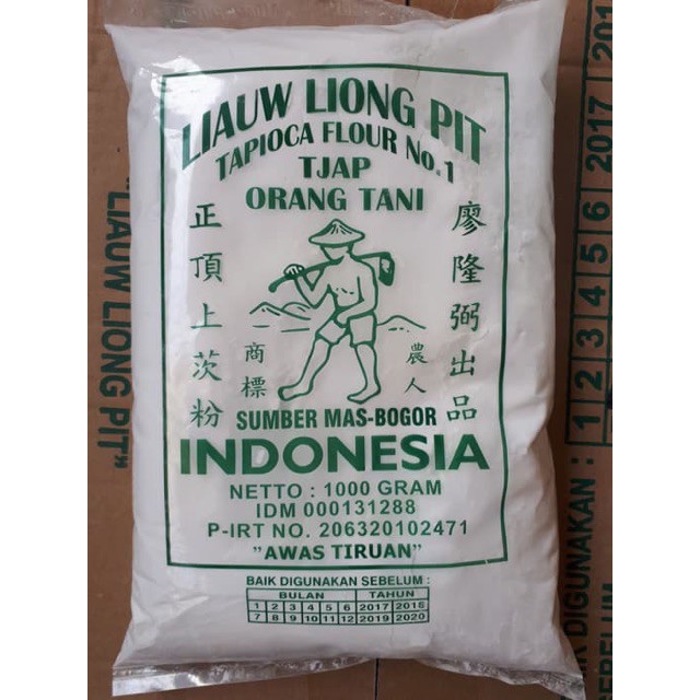 

Sagu Tani Liong Pit Cap Pak Tani 1 Kg